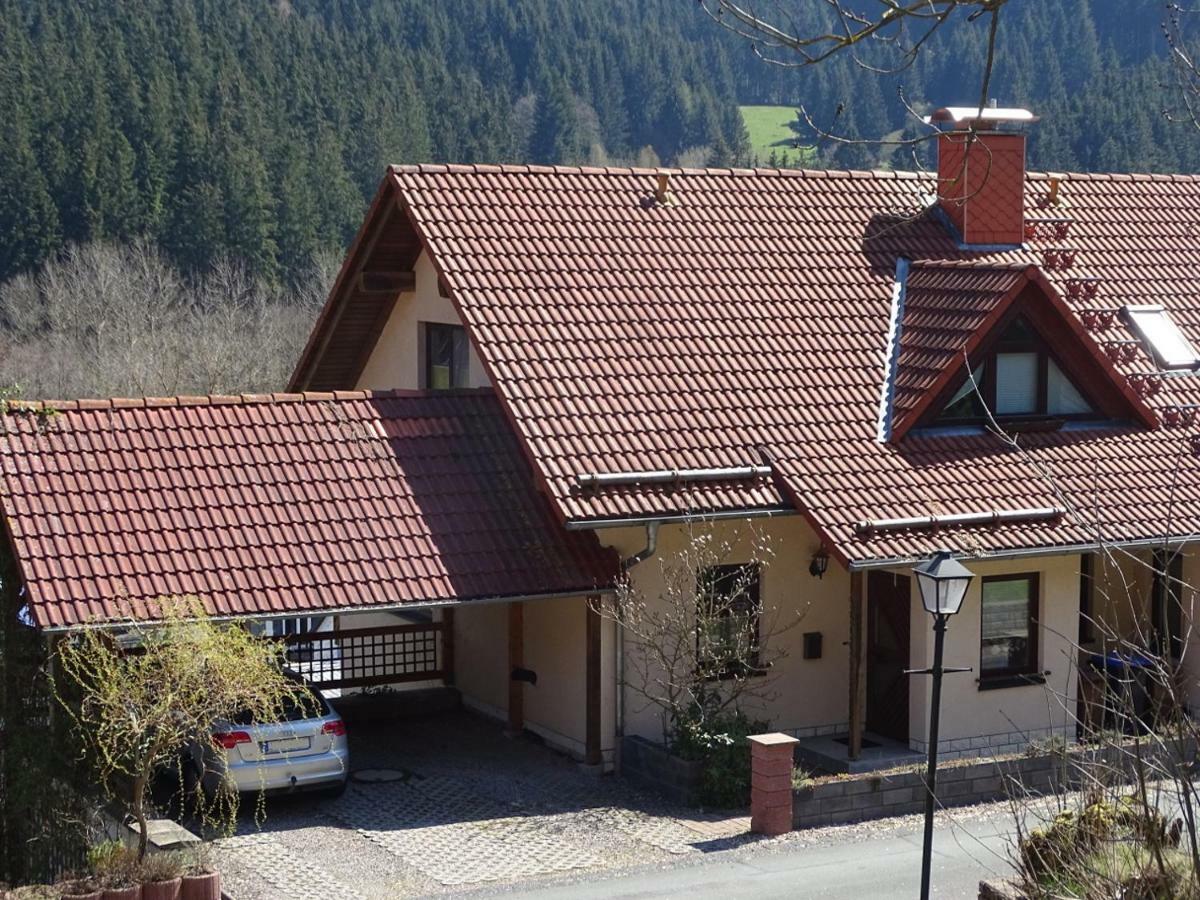 Ferienwohnung Am Berggrabenweg Ilmenau Ngoại thất bức ảnh